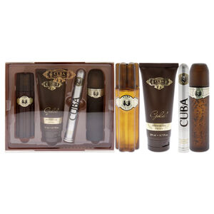 Cuba Gold by Cuba for Men 4 Pc Gift Set